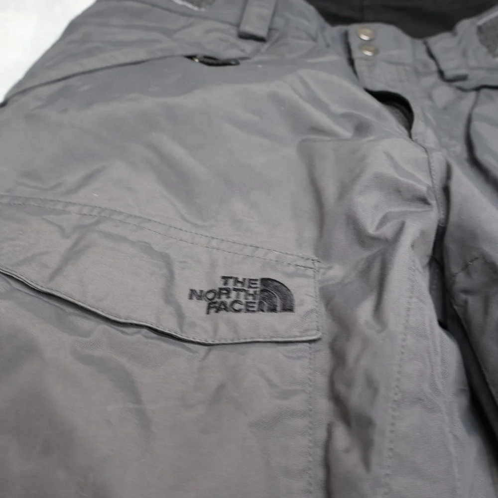 North Face Snow Pants‎ Mens Small Grey Waterproof Ski Winter Cargo 32x32 READ